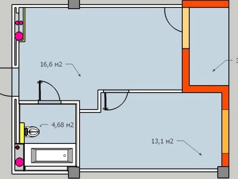 1-но комнатная квартира в новом сданном элитном доме на 6-й станции Бол. Фонтана