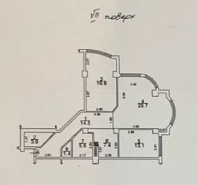 Продам квартиру 95 кв. м., 11/24, новый дом, жк Французский