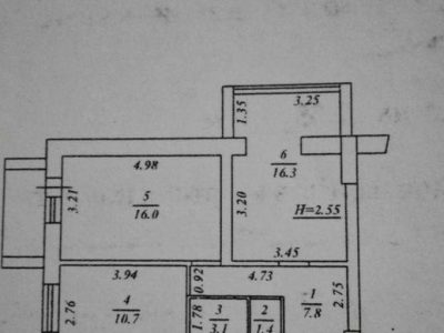 Продам квартиру 57 кв. м., 13/16, ул. Пишоновская/Ковалевского сп.