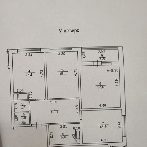 Продам квартиру 87 кв. м., 5/25, новый дом жк Омега.