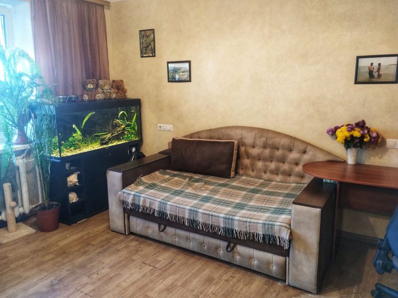 Однокомнатная квартира на полке Котовского в кирпичном доме